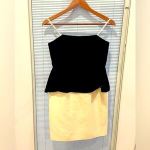 Halston heritage cocktail dress 🤍🖤